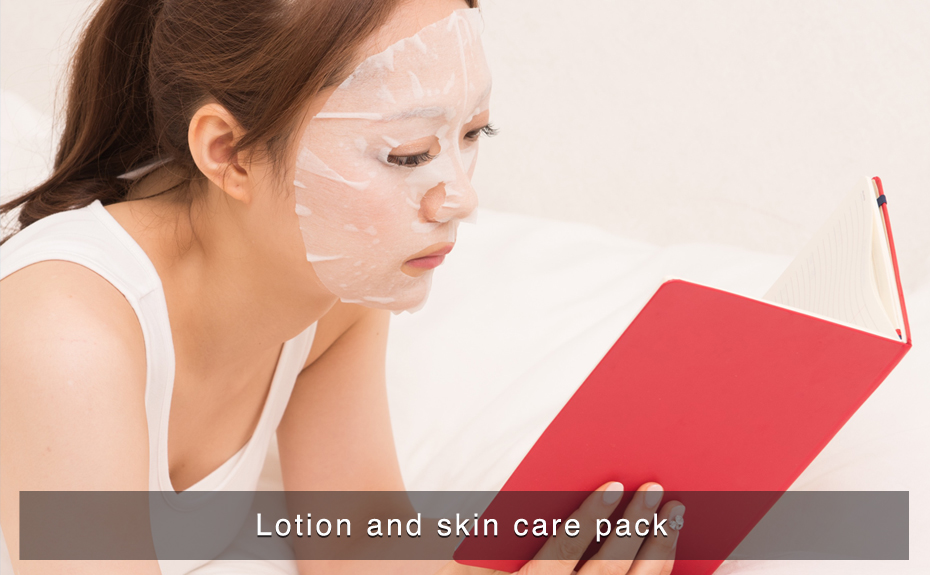 Lotion and skin care pack